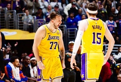 Song sát LeBron James - Luka Doncic bùng nổ: Los Angeles Lakers thắng 8 trận liên tiếp