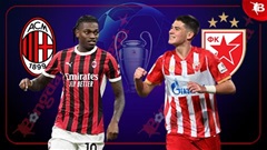 03h00 ngày 12/12: AC Milan vs Crvena Zvezda