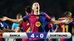 Barca hủy diệt Dortmund, 99% vào bán kết