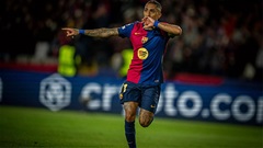 Vì sao Raphinha vắng mặt khi Barca đè bẹp Girona?