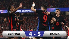 Barca ngược dòng khó tin trong trận cầu 9 bàn thắng