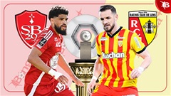 22h15 ngày 20/4: Brest vs Lens