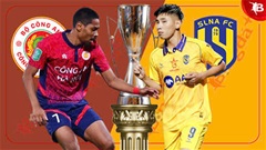 19h15 ngày 18/1: Công an Hà Nội vs Sông Lam Nghệ An