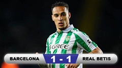 Antony tịt ngòi, Betis vẫn buộc Barca mất điểm