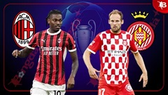 03h00 ngày 23/1: Milan vs Girona