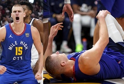 Nikola Jokic thoát chấn thương đầu gối nghiêm trọng, vẫn chưa rõ ngày trở lại