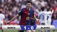 Barca thắng tối thiểu Alaves, chỉ còn kém Real 4 điểm