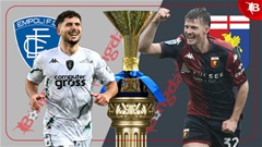 21h00 ngày 28/12: Empoli vs Genoa