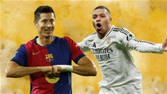 Lewandowski khiến Mbappe phải ngả mũ