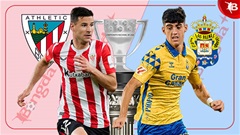 00h00 ngày 24/4: Bilbao vs Las Palmas