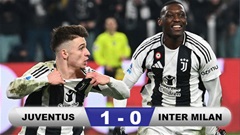 Juventus vào top 4, Inter lỡ cơ hội vượt mặt Napoli