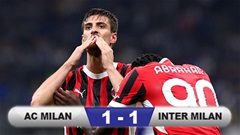 Milan mất chiến thắng ở derby phút bù giờ