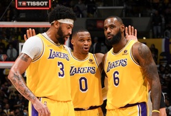 Big 3 Westbrook, LeBron, Davis của Lakers thề non hẹn biển qua... điện thoại