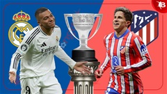 03h00 ngày 9/2: Real Madrid vs Atletico