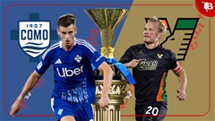 21h00 ngày 8/3, Como vs Venezia