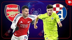 03h00 ngày 23/1: Arsenal vs Dinamo Zagreb