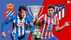 22h15 ngày 29/3: Espanyol vs Atletico Madrid