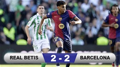 Barca rơi chiến thắng bởi một siêu phẩm ở phút 90+4