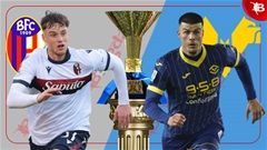 02h45 ngày 31/12, Bologna vs Verona
