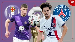 03h05 ngày 16/2: Toulouse vs PSG 