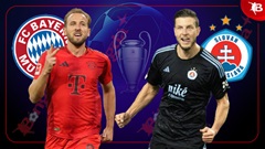 03h00 ngày 30/1: Bayern vs Slovan Bratislava
