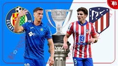 20h00 ngày 9/3: Getafe vs Atletico Madrid