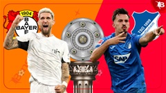 23h30 ngày 2/2: Leverkusen vs Hoffenheim 
