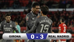 Real đại thắng Girona, chỉ còn kém Barca 2 điểm