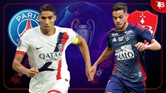 03h00 ngày 20/2: PSG vs Brest