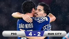 PSG hủy diệt Man City chỉ bằng 40 phút trong hiệp 2