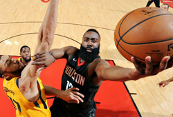 Utah Jazz bó tay toàn tập trước James Harden