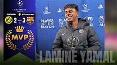 Yamal giúp Barca vào vòng 1/8 Champions League bằng màn trình diễn siêu hạng