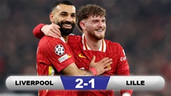 Liverpool lọt vào vòng 1/8 Champions League 2024/25