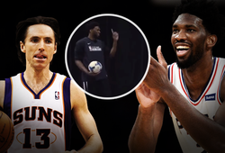 Embiid bất ngờ gài kèo đá banh độ 1000 USD với Steve Nash