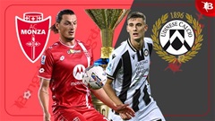 02h45 ngày 10/12: Monza vs Udinese