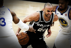 Suýt lội ngược dòng, Ginobili làm fan Warriors thót tim