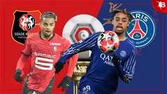 23h00 ngày 8/3: Rennes vs PSG