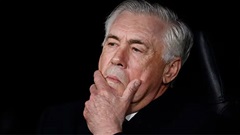 HLV Ancelotti: 'Cả 2 trận thắng của Arsenal trước Real đều xứng đáng'