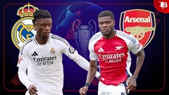 02h00 ngày 17/4: Real Madrid vs Arsenal