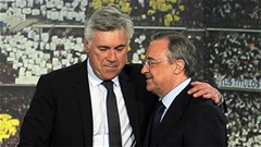 Chủ tịch Perez đảm bảo tương lai của Ancelotti tại Real Madrid