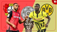 20h30 ngày 11/5: Leverkusen vs Dortmund