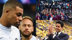 Chủ tịch PSG đá đểu Mbappe trong ngày đăng quang