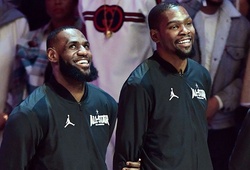 Công bố 10 cầu thủ xuất phát NBA All-Star 2022: Chào đội trưởng Durant và LeBron