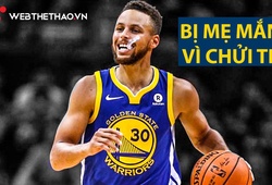 Stephen Curry bị mẹ mắng "nát nước" vì dám chửi thề trên TV