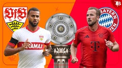 02h30 ngày 1/3: Stuttgart vs Bayern