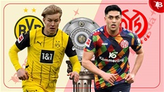 22h30 ngày 30/3: Dortmund vs Mainz