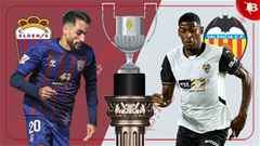 03h00 ngày 8/1: Eldense vs Valencia