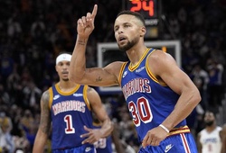 Jordan Poole cùng Stephen Curry dẫn đầu GSW đè bẹp Houston Rockets