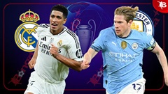 03h00 ngày 20/2: Real vs Man City
