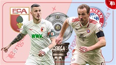 01h30 ngày 5/4: Augsburg vs Bayern Munich